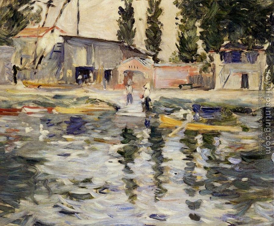 Berthe Morisot : The Seine at Bougival